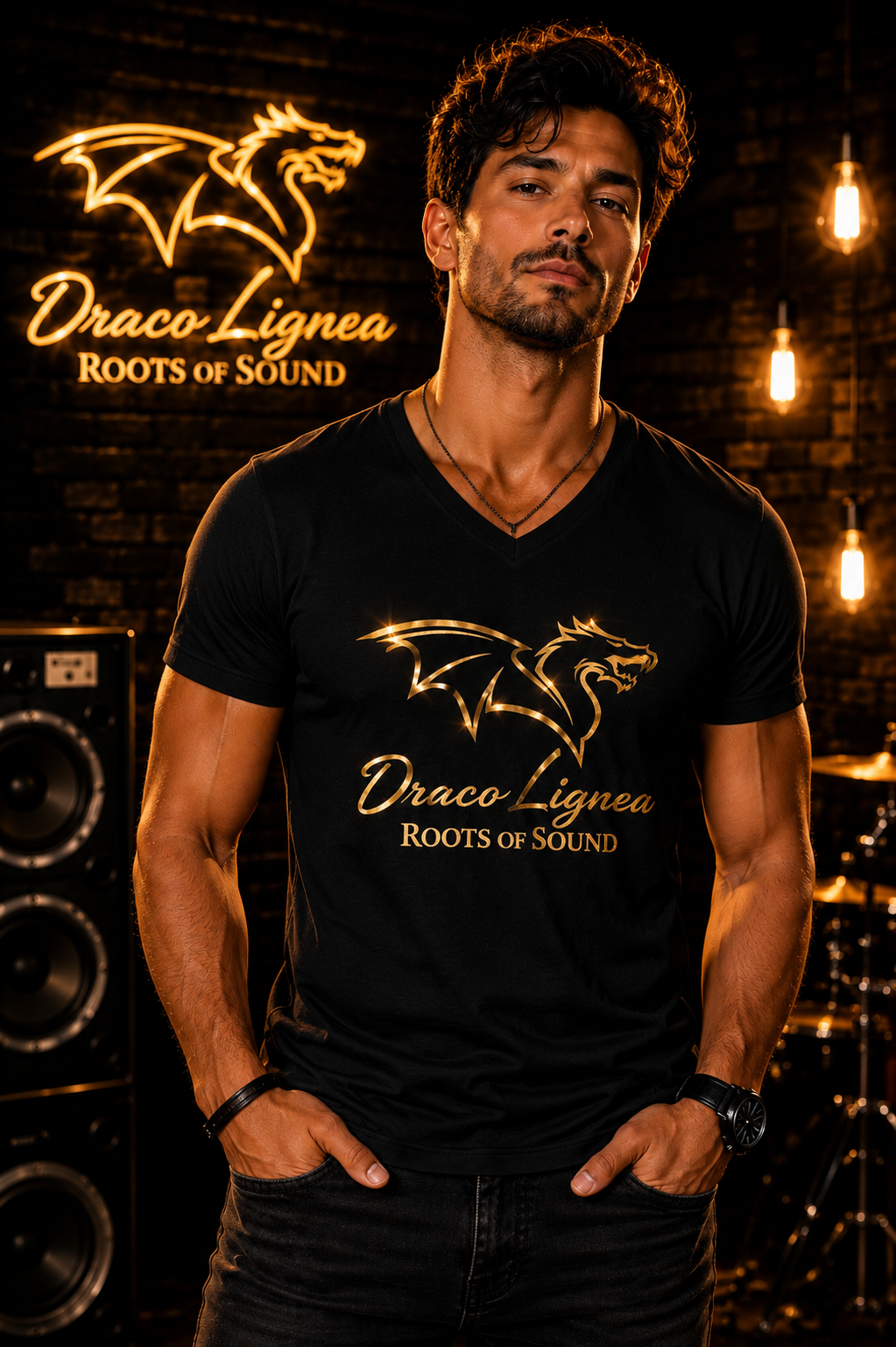 DracoLignea Shirt | Roots of Sound | Fanshirt | Herren