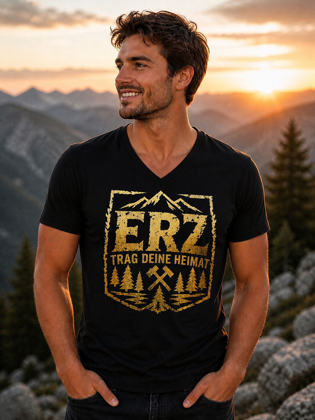 ERZ Fanartikel "Vergaß dei Haamit net" * Herren