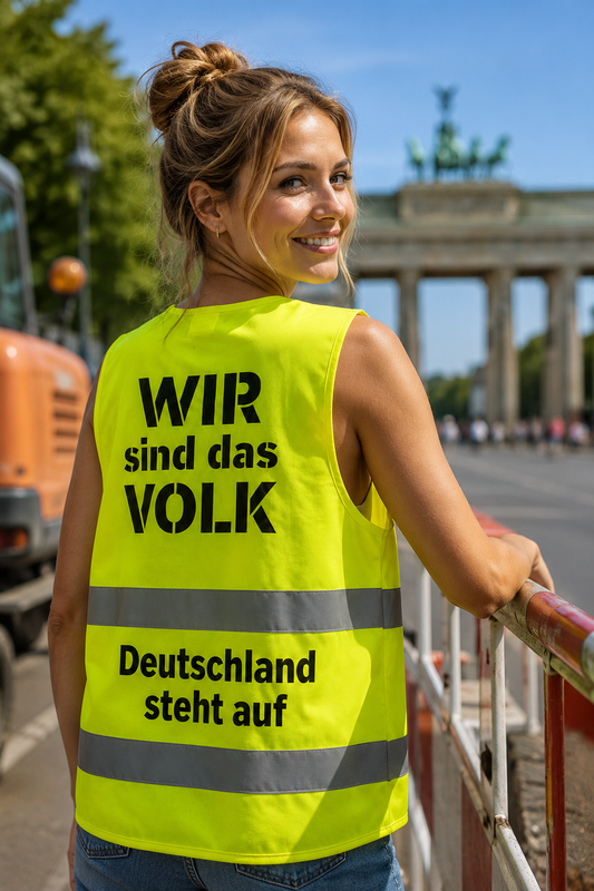Warnweste "WIR sind das Volk"
