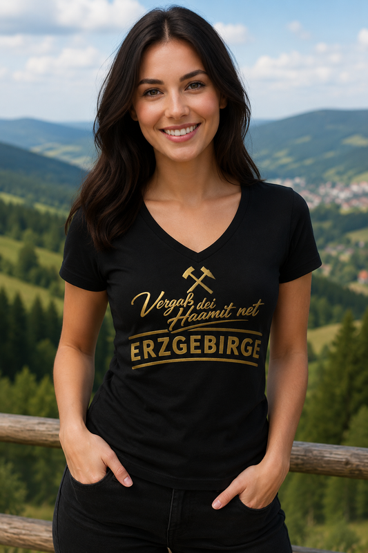 Vergaß dei Haamit net | Shirt | Erzgebirge | Damen