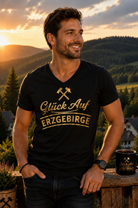 Glück Auf Erzgebirge | ERZ-Design | Herren