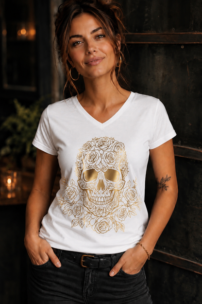 ERZ Skull Rosen * Damen