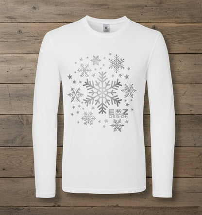 ERZ Schneekristalle silber * Damen
