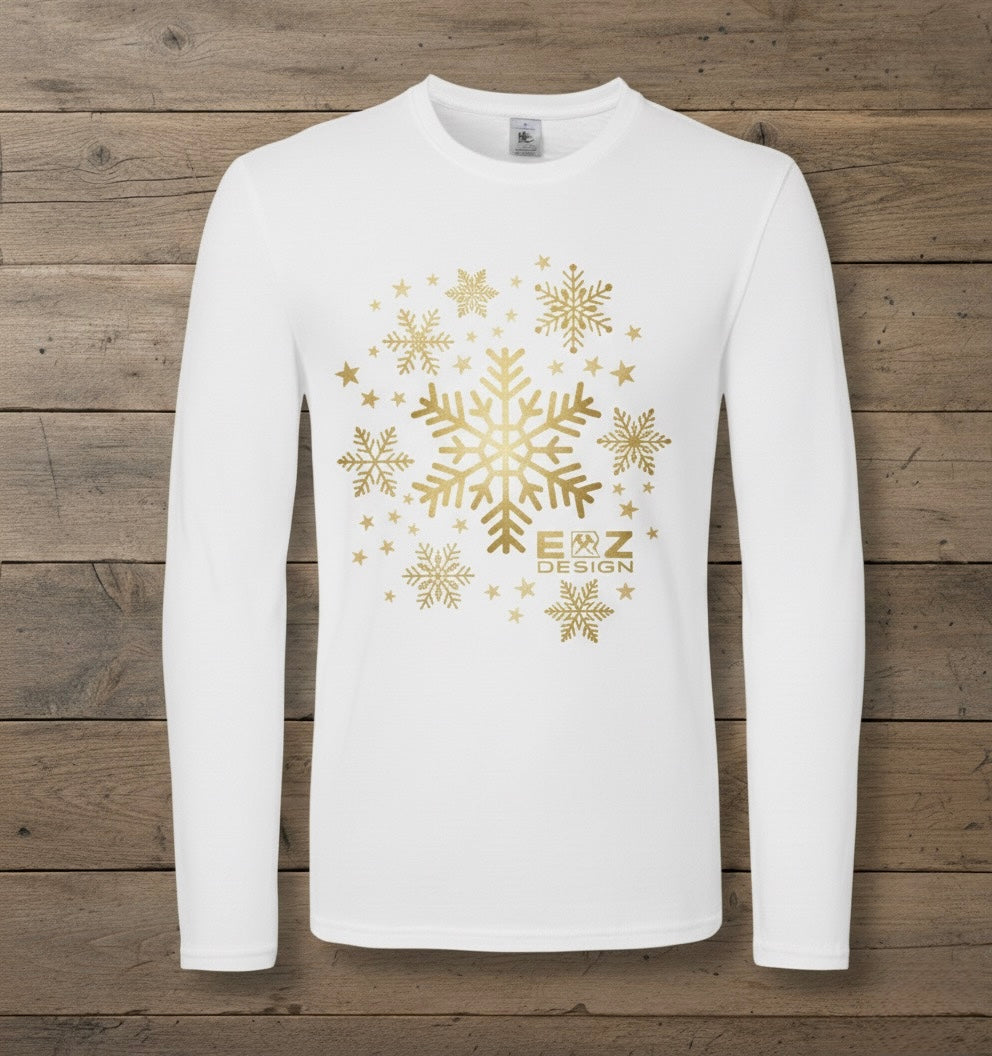 ERZ Schneekristalle gold * Damen